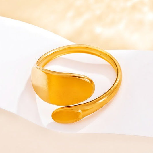 Adjustable Minimalist Wrap Ring.
