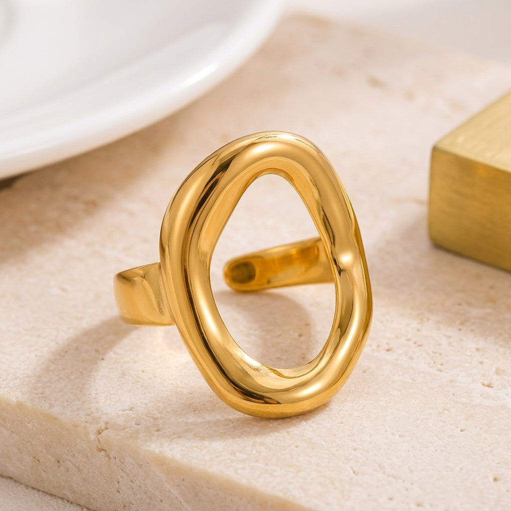 Geometric Hollow Statement Ring