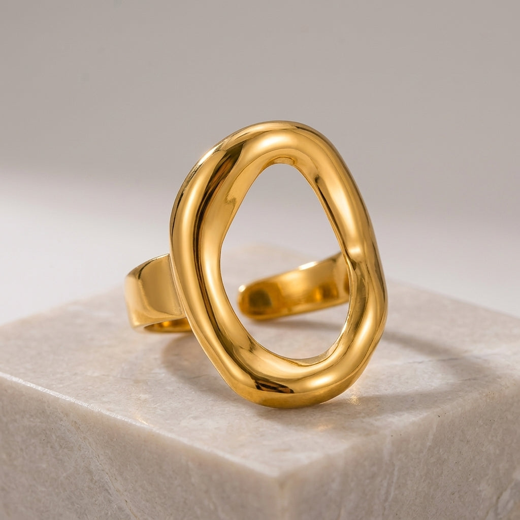 Geometric Hollow Statement Ring