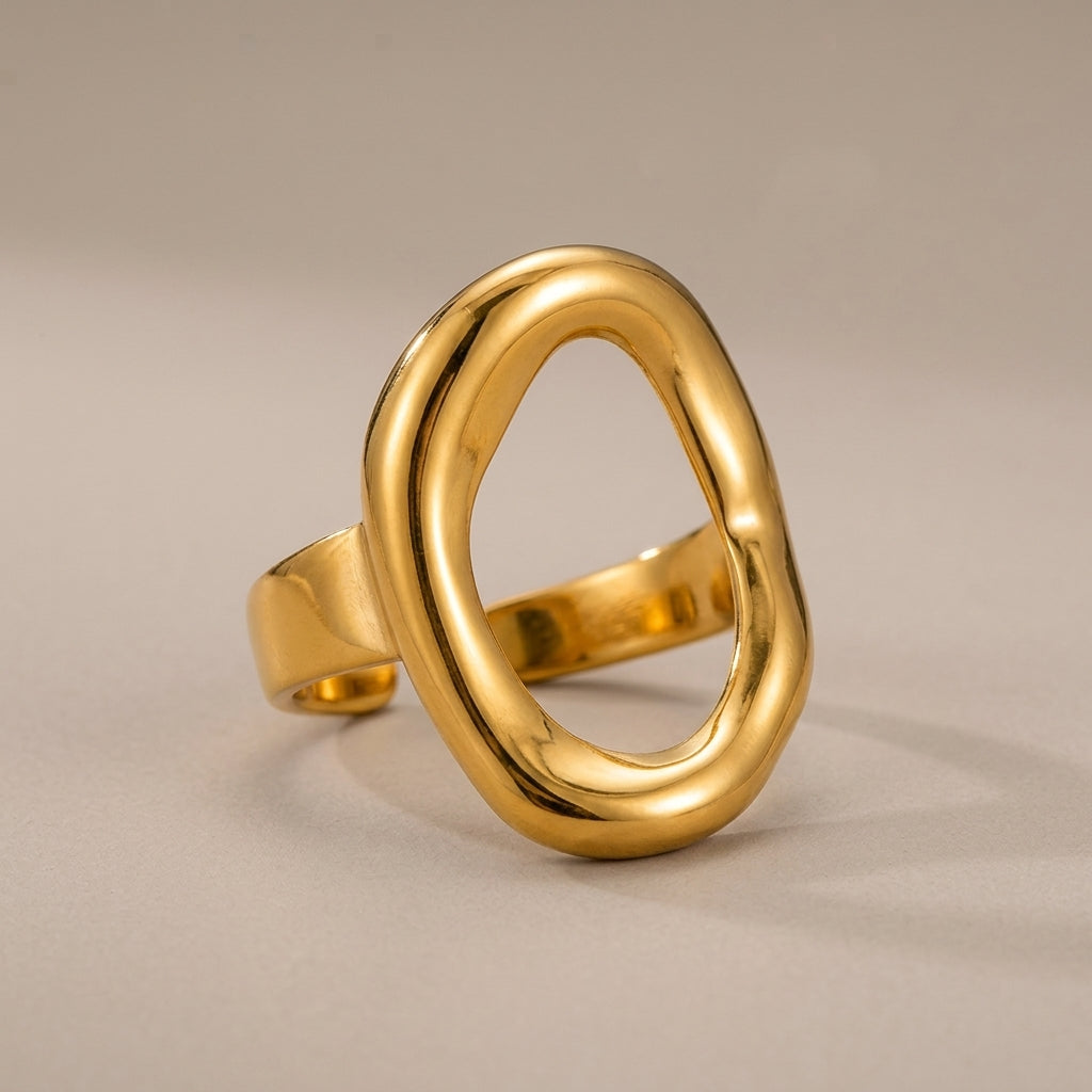 Geometric Hollow Statement Ring