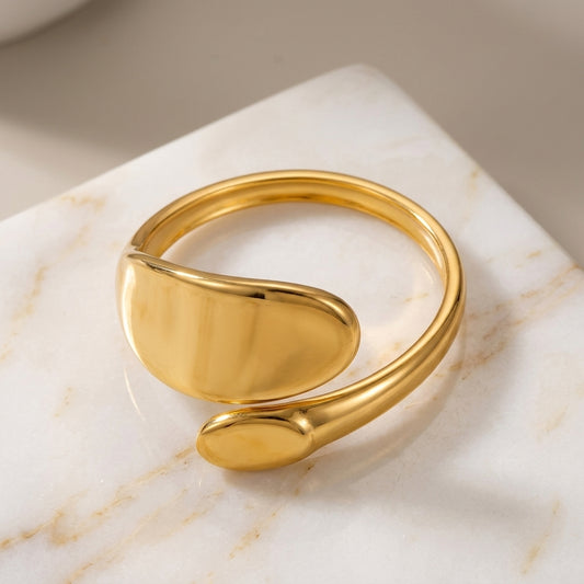 Adjustable Minimalist Wrap Ring.